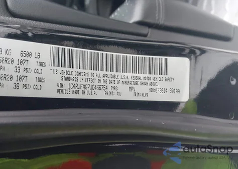 2021 Jeep Grand Cherokee Limited 4X4 from USA, damaged, VIN 1C4RJFBG7MC509394